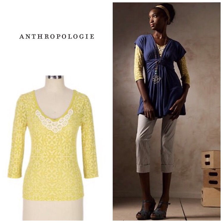 Anthropologie Days Gone By Top  Lilka